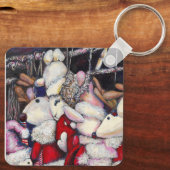 Realität im Urlaub Schlüsselanhänger (Rückseite)