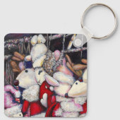 Realität im Urlaub Schlüsselanhänger (Rückseite)