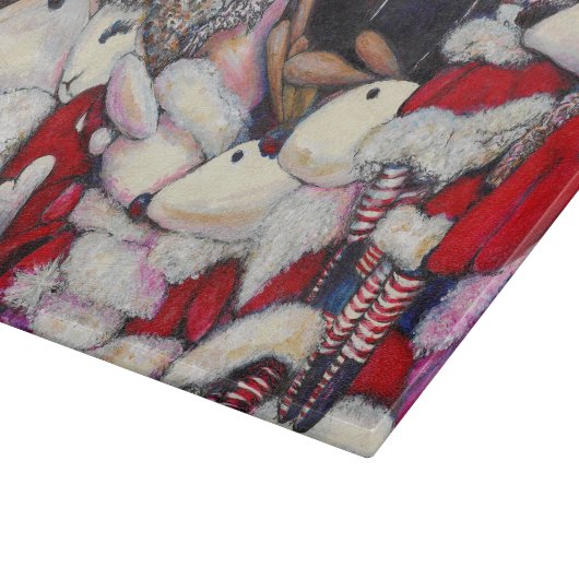 Realität im Urlaub Schneidebrett (Ecke)