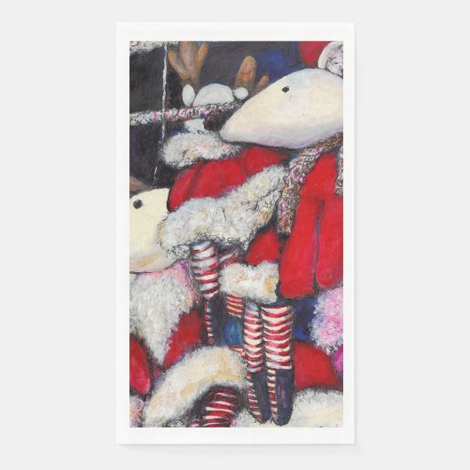 Realität im Urlaub Serviette (Vorderseite)