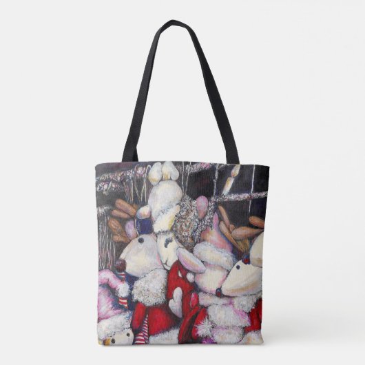 Realität im Urlaub Tasche (Rückseite)