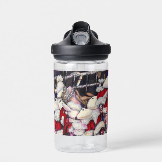 Realität im Urlaub Trinkflasche (Vorne)