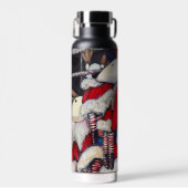 Realität im Urlaub Trinkflasche (Vorne)