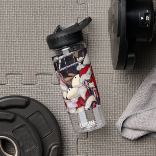 Realität im Urlaub Trinkflasche