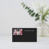 Realität im Urlaub Visitenkarte (Stehend Vorderseite)