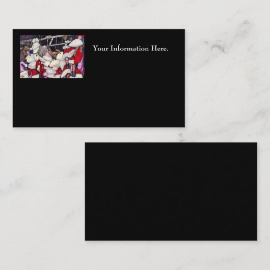 Realität im Urlaub Visitenkarte (Vorne/Hinten)