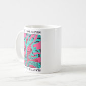 Realität ist eine Illusion Kaffeetasse (Vorderseite Links)