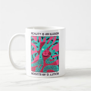 Realität ist eine Illusion Kaffeetasse