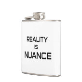 Realität ist Unwahrheit Flachmann (Links)