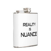 Realität ist Unwahrheit Flachmann (Rechts)