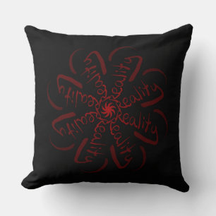 Realität Mandala Kissen