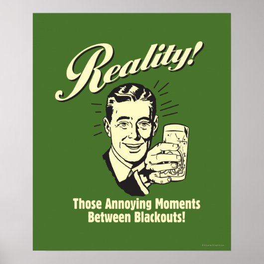 Realität: Momente zwischen Stromausfällen Poster (Vorne)