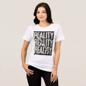 Realität Tri-Blend Shirt (Vorderseite voll)