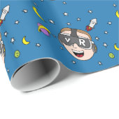 Realitäts-Raumforschung Geschenkpapier (Rolleneckpunkt)