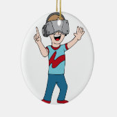 Realitäts-VideoGamer Keramik Ornament (Rechts)