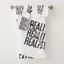 Realitätscheck-Typografie Modern Minimalistisch
