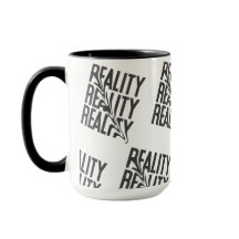 Reality Distortion-Typografie| Moderne Abstraktion