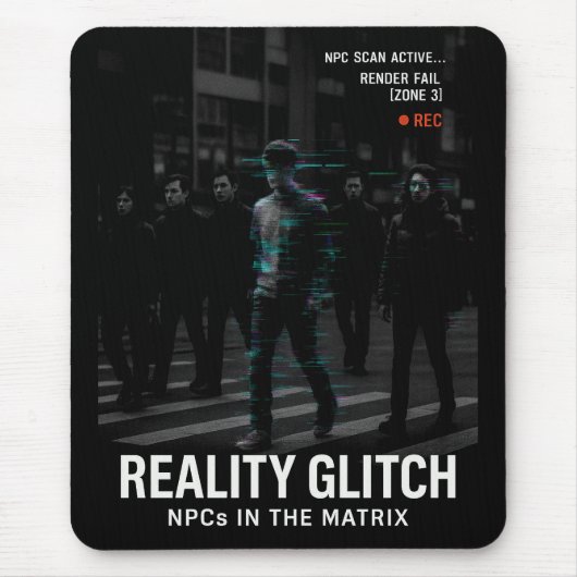 Reality Glitch - Render Versag [Zone 3] Mousepad (Vorne)