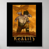 Reality inspirierendes Poster (Vorne)