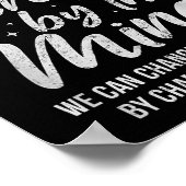 Reality Is D By The Mind Sitive Motivation Nge Poster (Ecke)