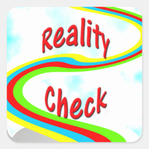 Reality Karo - Aufkleber