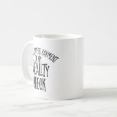 Reality Karo Kaffee Tasse (Vorderseite Links)