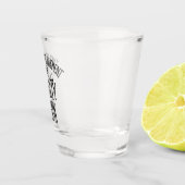 Reality-Karo Schnapsglas (Rechts)
