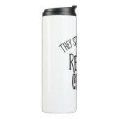 Reality-Karo Thermosbecher (Nach links gedreht)