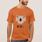 Reality Olivia Basic Dunkel T-Shirt (Vorderseite)