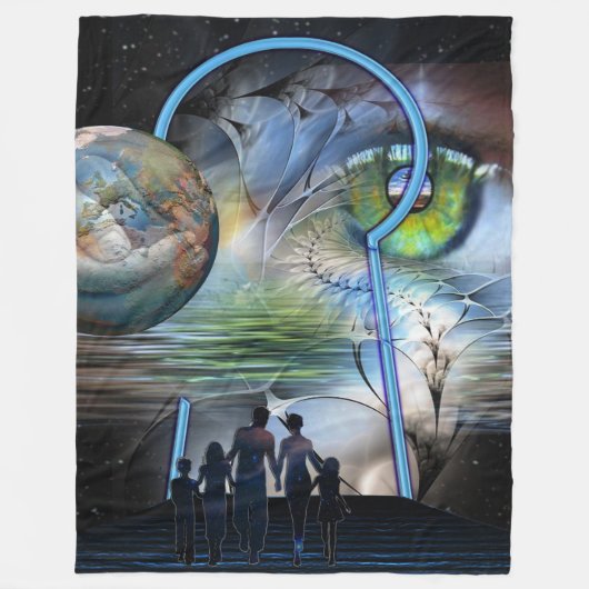 Reality Shifters Fleecedecke (Vorderseite)