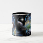 Reality Shifters Zweifarbige Tasse (Mittel)