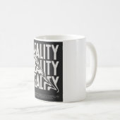 Reality Tasse - Thought Provoking & Ästhetik Desig (VorderseiteRechts)