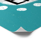Reality TV Energy Poster Mauer Kunst (Ecke)