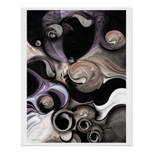 "Reality vs Departure", Glossy Poster (Vorderseite)