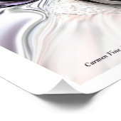 "Reality vs Departure", Glossy Poster (Ecke)