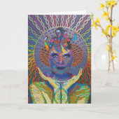 realization - 2011 as greeting card karte (Gelbe Blume)