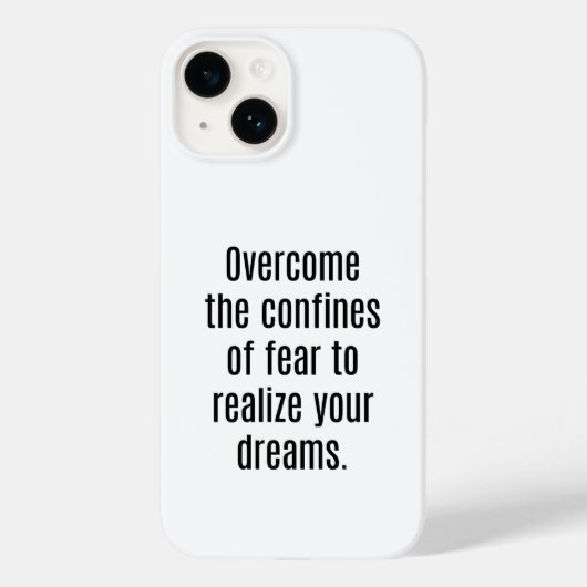 Realize your Dreams iPhone Case (Rückseite)
