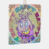 Really Happy Face Keramikornament (Rechts)