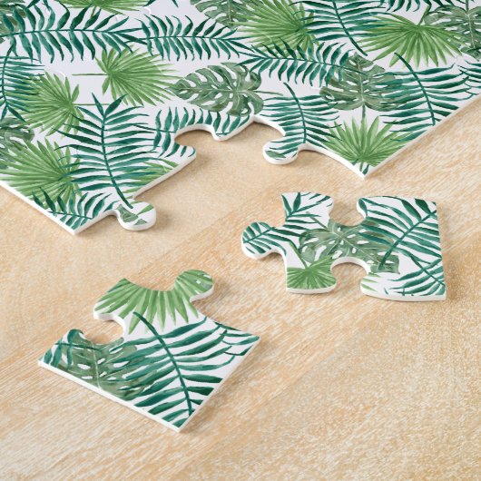 Really impossible green palm leaves jigsaw puzzle (Seite)