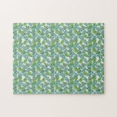 Really impossible green palm leaves jigsaw puzzle (Horizontal)