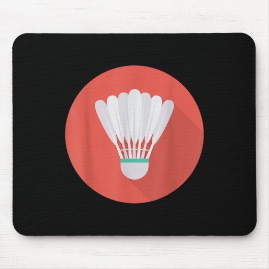 Really Like Badminton Shuttle Birdie 7  Mousepad (Vorne)