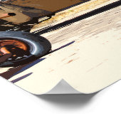 Really Old Used Cars Poster (Ecke)