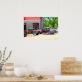 Really Old Used Cars Poster (Küche)