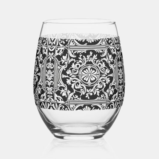 Really Regal Weinglas Ohne Stiel (Rückseite)