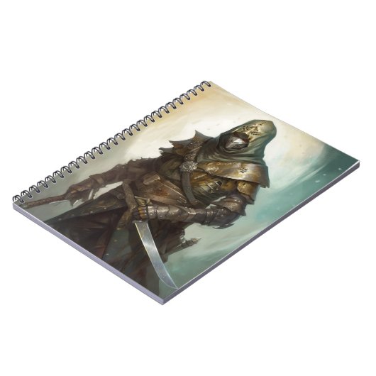 Realm Walkers - Sensenmanns Caw Fantasy Art Notizblock (Linke Seite)