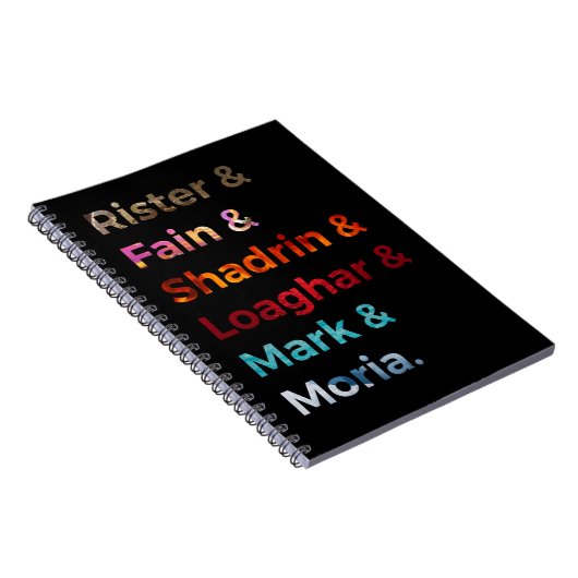 Realms Notizblock (Rechte Seite)