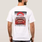 Realspeed Automobil T-Shirt (Rückseite)