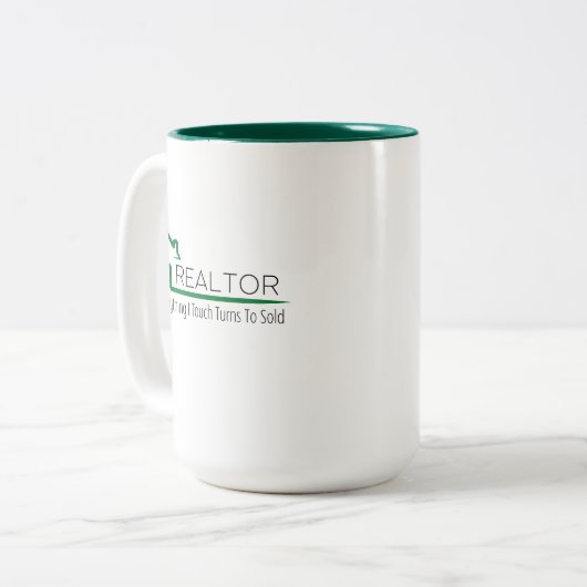 Realtor - Alles, was ich Touch, wird Tasse verkauf (Vorderseite Links)