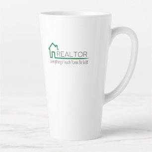 Realtor - Alles, woraus ich Touch werde: Latte Tas Milchtasse