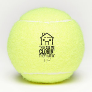 Realtor Anwesen Agent Brag Personalisiert Realtor Tennisbälle